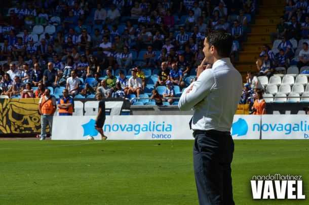 Julio Velázquez: "Estoy satisfecho por la victoria en un campo de Primera"