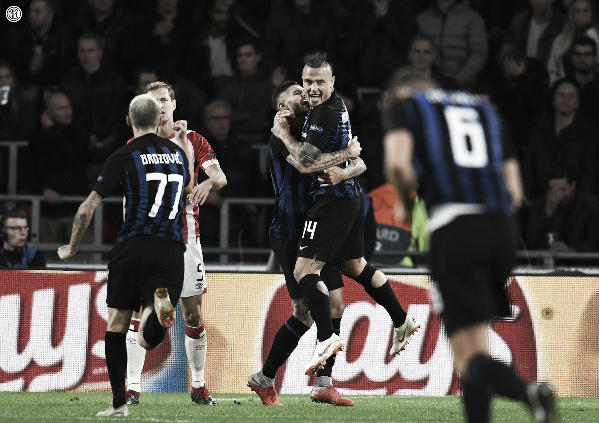 Em jogo repleto de gols bonitos, Internazionale vence PSV de virada fora de casa