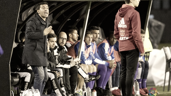 Asier Garitano: "Es una pena perder después de igualar un 2-0"
