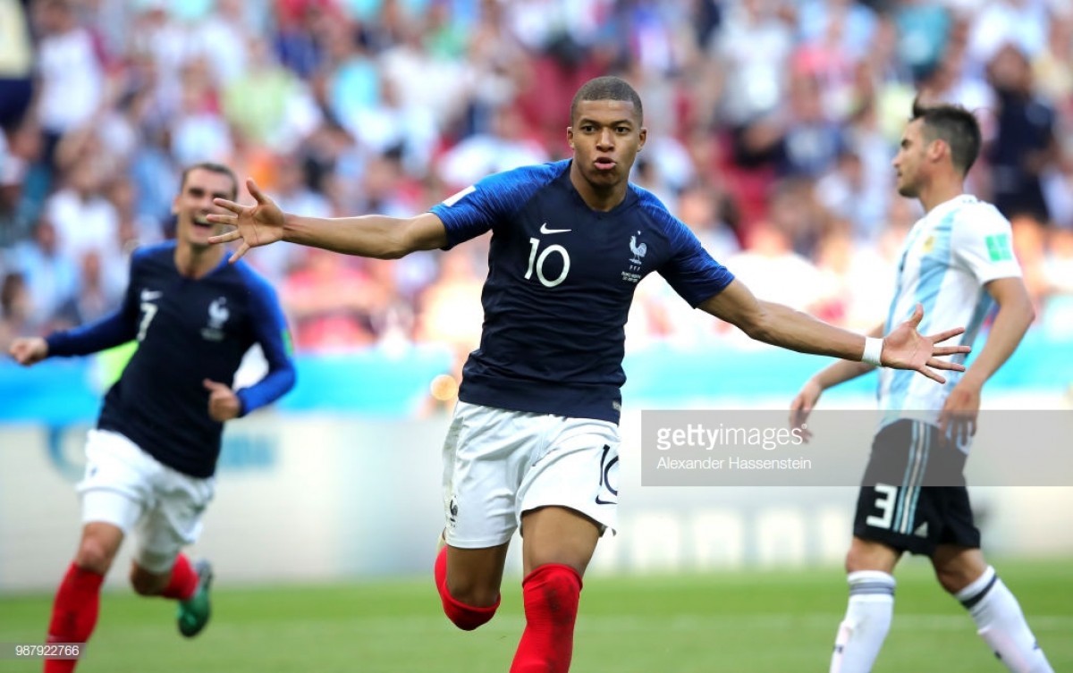 Kylian Mbappe shines as France edge past Argentina