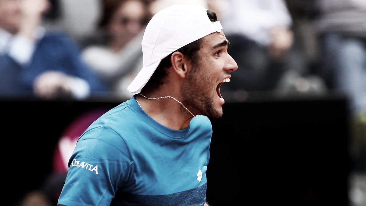 Em grande fase, Berrettini elimina Zverev e avança às oitavas do Masters 1000 de Roma Em grande fase, Berrettini elimina Zverev e avança às oitavas do Masters 1000 de Roma