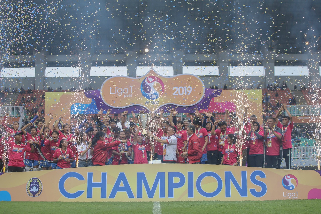 Persib Bandung Juara Liga 1 Putri