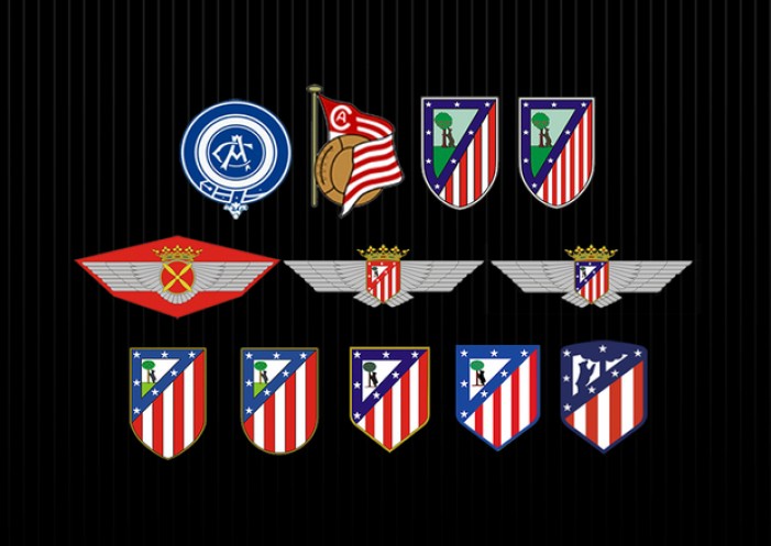 Varias peñas del Atlético muestran su rechazo al cambio de escudo