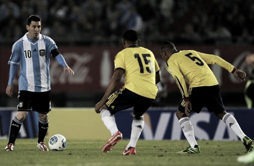 Argentina no pudo con Colombia y empató sin goles