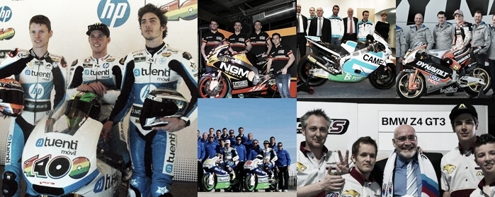Los equipos del Mundial de Moto2 2013