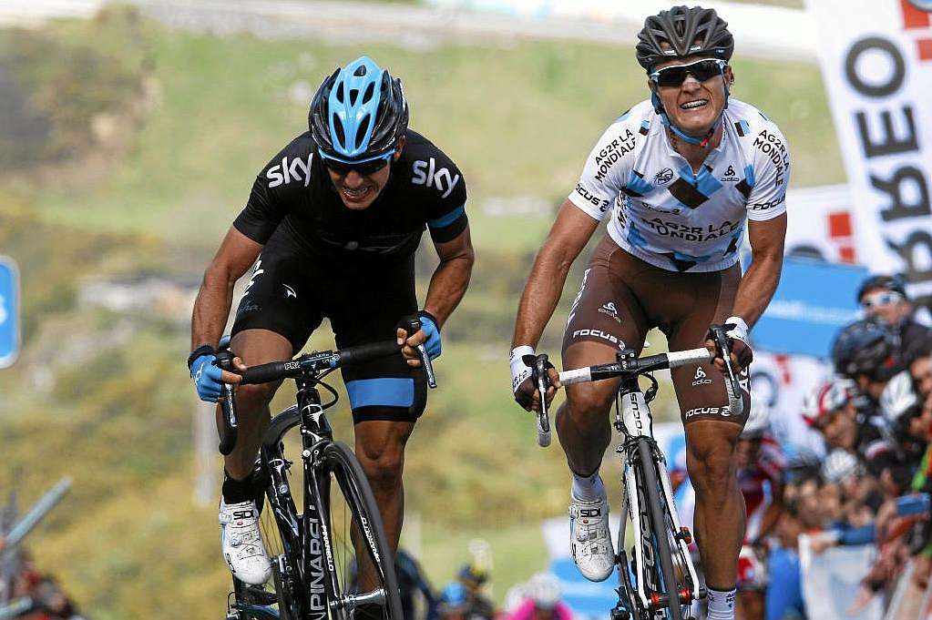 Betancur y Urán en el top cinco de la decimocuarta etapa del Giro