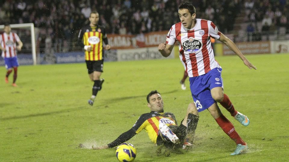 El Girona arrolla a un Lugo débil en defensa