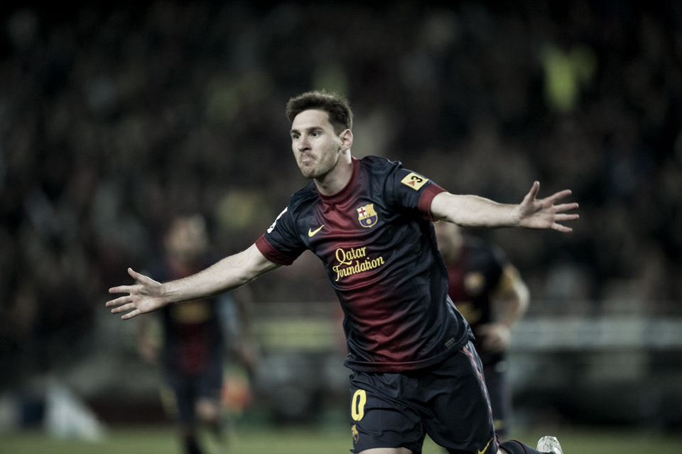 Messi conduce al Barcelona al título liguero