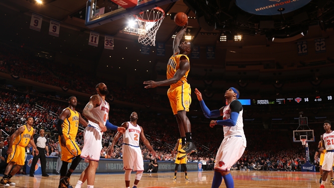 Pacers Win Game 1 Against Knicks