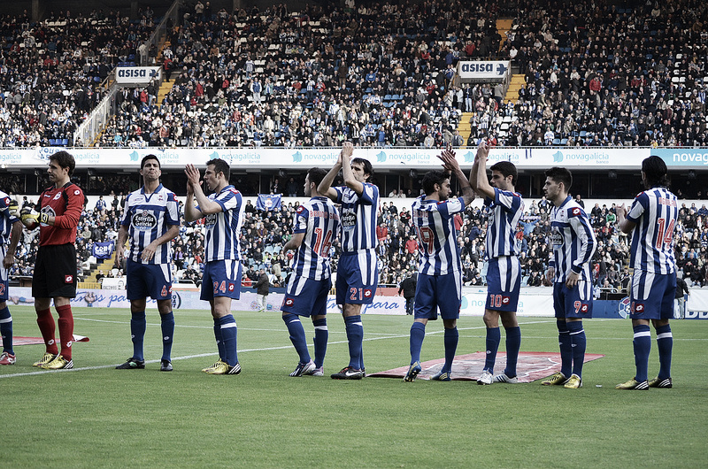 Puntuaciones Deportivo de la Coruña temporada 2012/2013