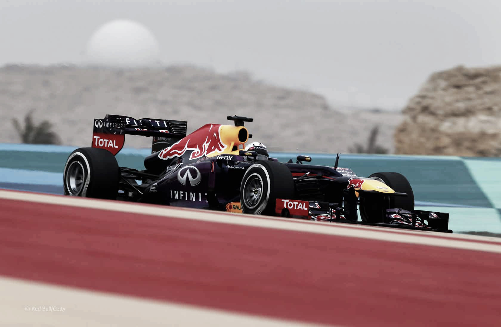 Victoria plácida de Vettel en Bahréin