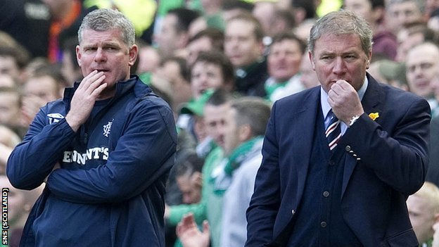 McCoist admits liquidation looks more of a possibility for Rangers