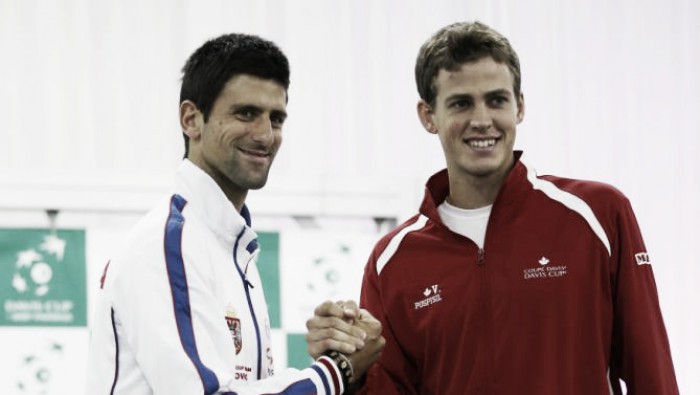 Djokovic tendrá una dura parada ante Pospisil Djokovic tendrá una dura parada ante Pospisil