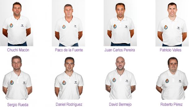 El Real Valladolid continúa con el mismo bloque de entrenadores de la cantera