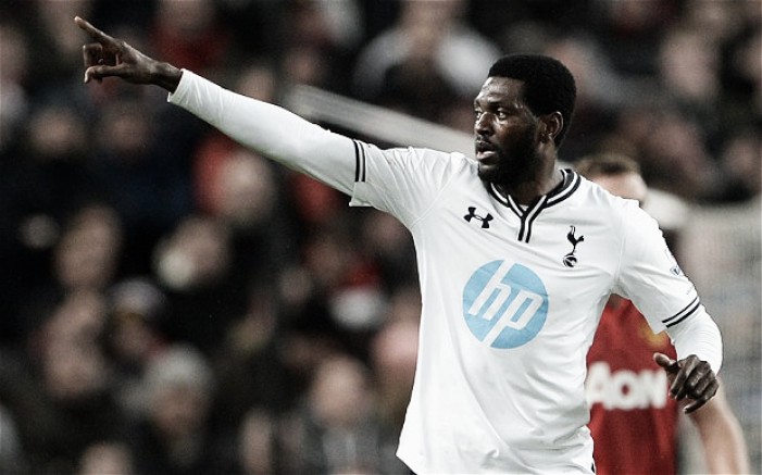 Quique Sanchez Flores looks to castaway Emmanuel Adebayor