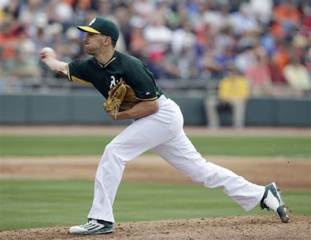 A's Clobber Giants in Opening Spring Training Game