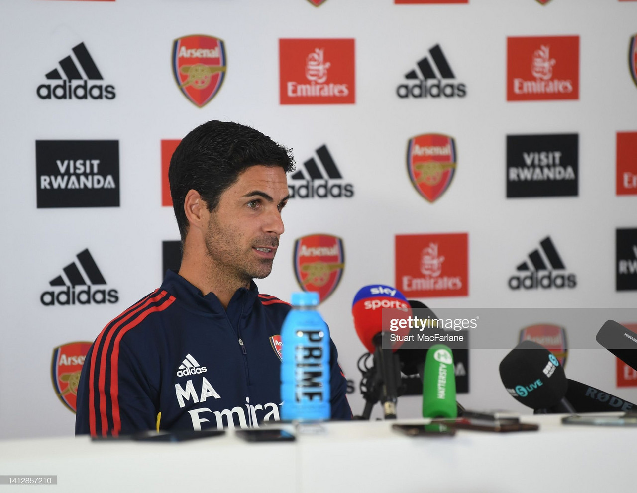 Mikel Arteta says he's 'enthusiastic' ahead of Arsenal's visit to Crystal Palace 