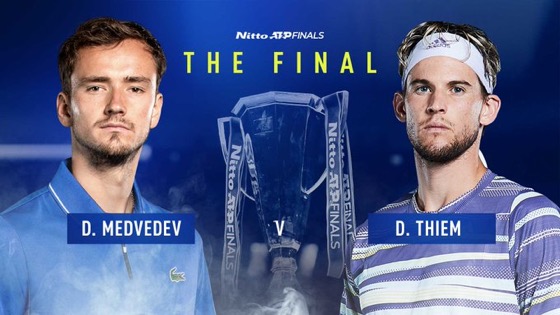 ATP Finals Londra: La finale è Thiem-Medvedev