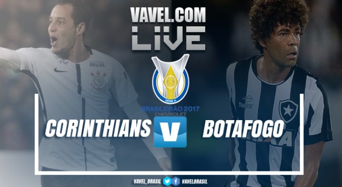 Resultado e gol do Corinthians 1x0 Botafogo no Campeonato Brasileiro 2017