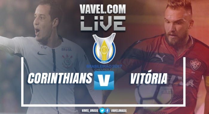 Resultado Corinthians x Vitória no Campeonato Brasileiro 2017 (0-1)