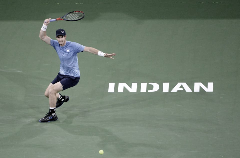 Convidado ao torneio, Andy Murray passa bem por Mannarino na estreia em Indian Wells