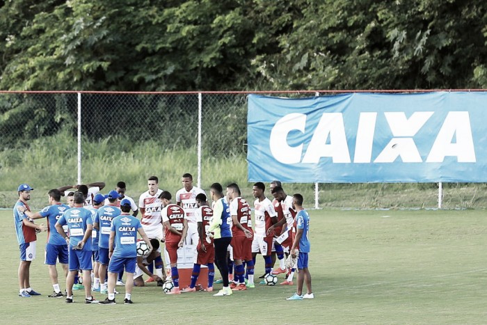Sem tempo para descanso, atletas do Bahia se reapresentam visando jogo contra Cruzeiro