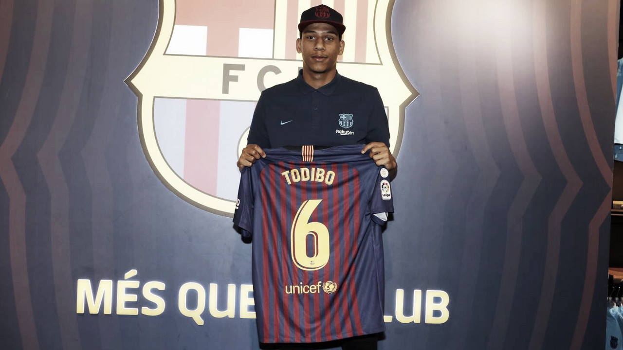 Jean-Clair Todibo, un fichaje de proyección para el Camp Nou