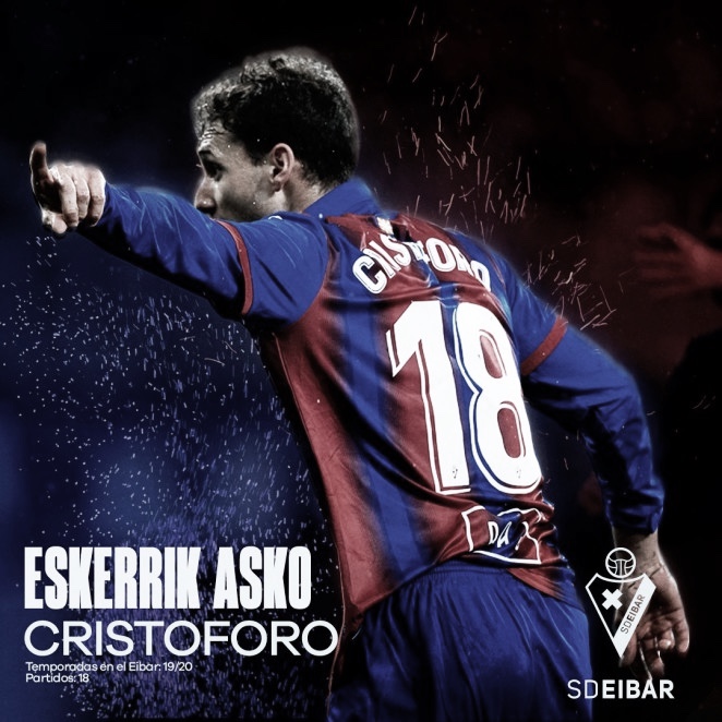 La SD Eibar prescinde de los servicios de Sebastián Cristóforo La SD Eibar prescinde de los servicios de Sebastián Cristóforo