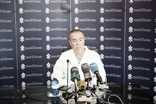 Gerardo Garcés, tras operar a Nauzet: "Ha sido una luxación importante"