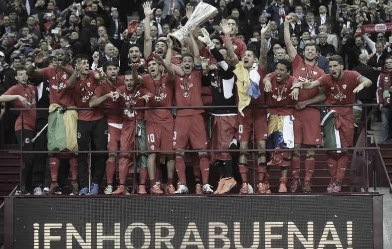 Se cumplen cinco años de la cuarta Europa League del Sevilla FC Se cumplen cinco años de la cuarta Europa League del Sevilla FC