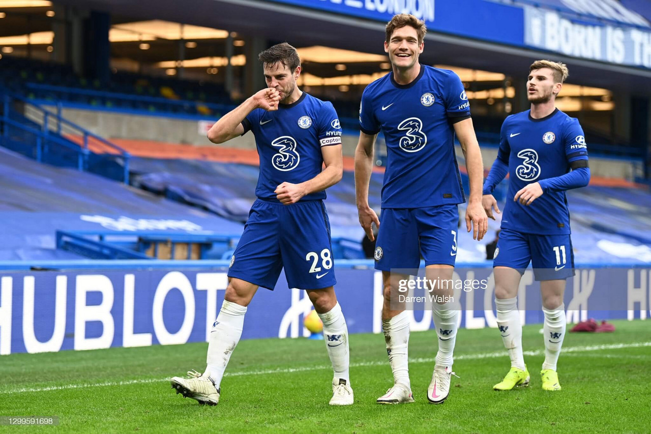 Chelsea 2-0 Burnley: Azpilicueta and Alonso strike to deliver Tuchel his first win as Chelsea boss