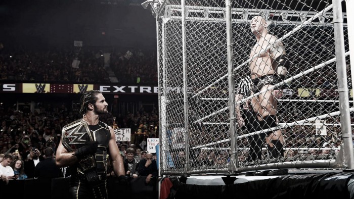 Vista al pasado: Seth Rollins - Randy Orton; Extreme Rules 2015
