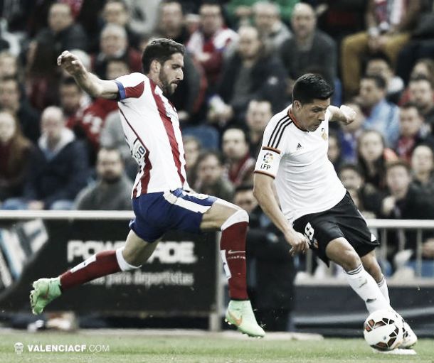 Atlético de Madrid e Valencia ficam no empate com gols em jogo pegado