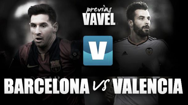 Com mesmos objetivos, Barcelona e Valencia duelam no Camp Nou