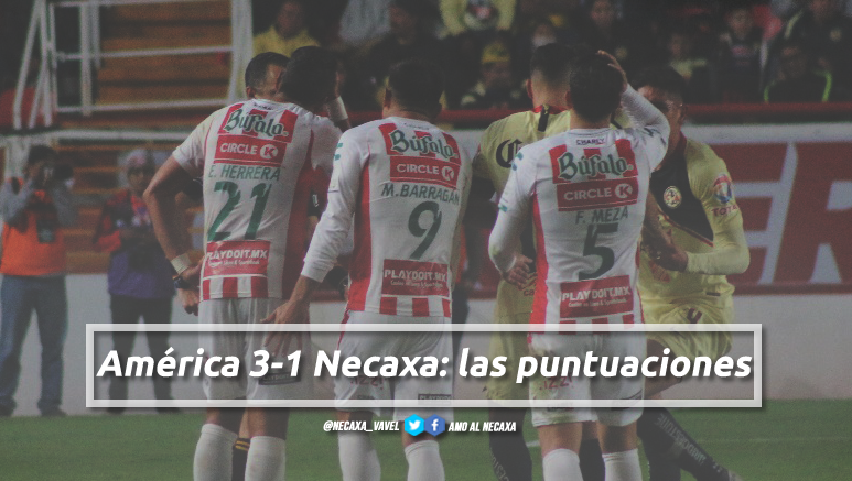 América 3-1 Necaxa: puntuaciones de Necaxa en la jornada 5 de la Copa MX Clausura 2019