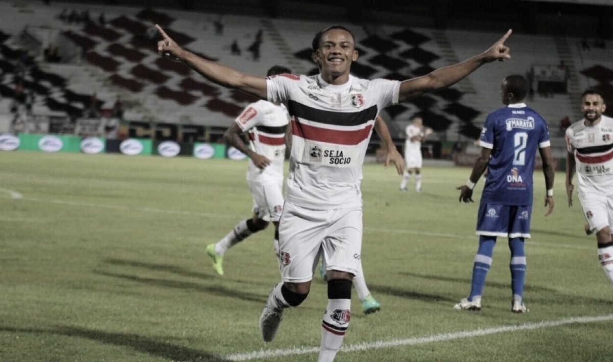 Santa Cruz goleia Confiança e encerra primeira fase do Nordestão na liderança do Grupo A Santa Cruz goleia Confiança e encerra primeira fase do Nordestão na liderança do Grupo A
