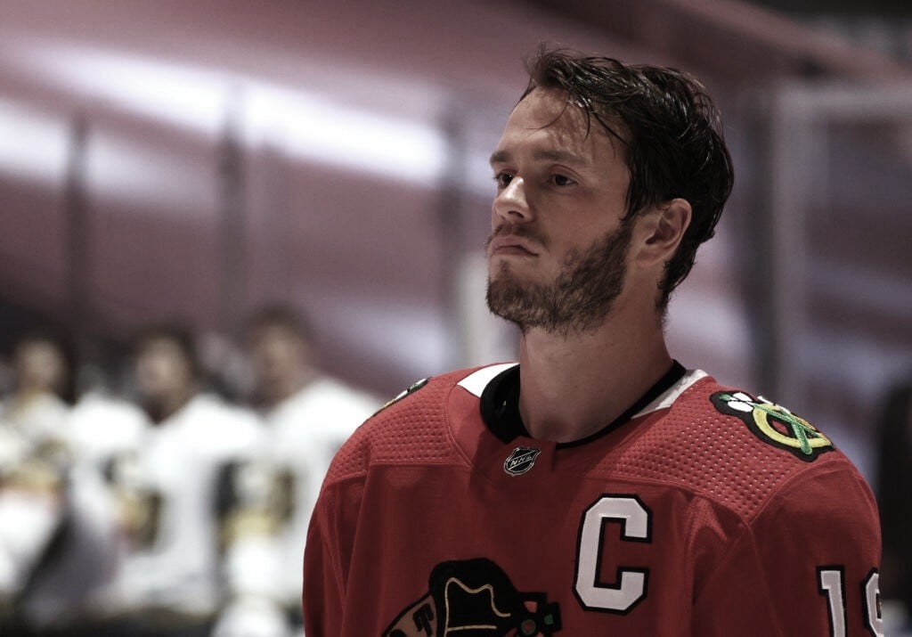 Jonathan Toews leaves questions about the Blackhawks' trade policy and his future