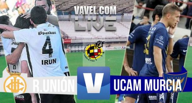 Resultado Real Unión - UCAM Murcia en los playoffs Segunda B 2015 (0-0)