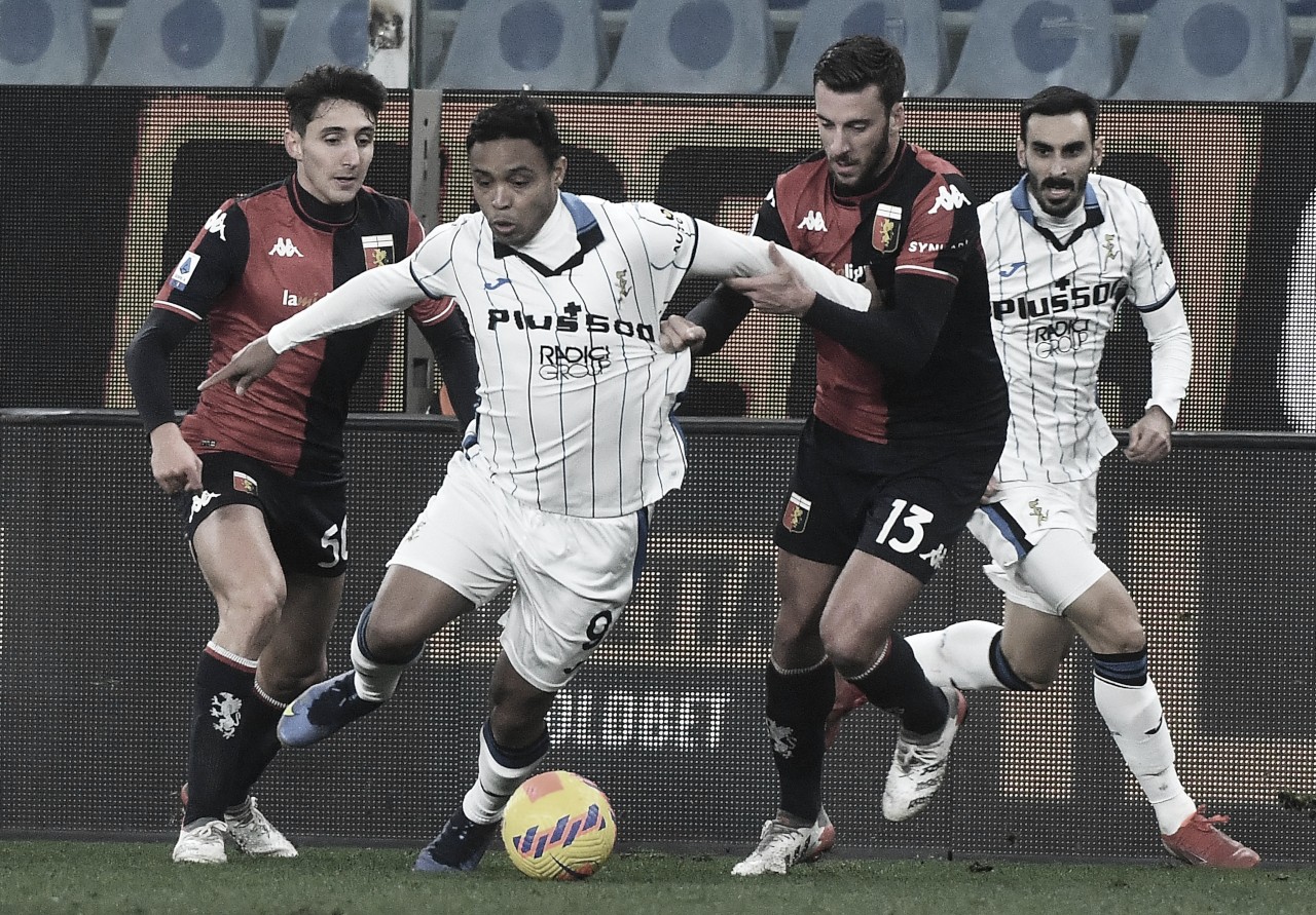 Atalanta se despede de 2021 com empate frente ao Genoa