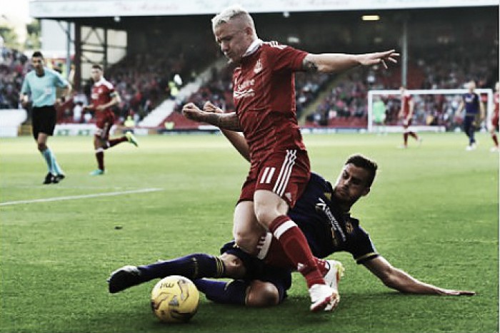 Com gols no fim, Aberdeen e Maribor ficam no empate e decidem vaga na volta pela UEL Com gols no fim, Aberdeen e Maribor ficam no empate e decidem vaga na volta pela UEL