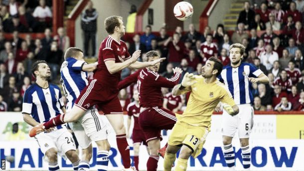 Aberdeen (2) 2 - 3 (5) Real Sociedad: Dons bow out of Europe