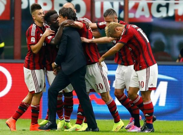 AC Milan 3-1 Lazio: Honda, Muntari and Menez give Inzaghi good start
