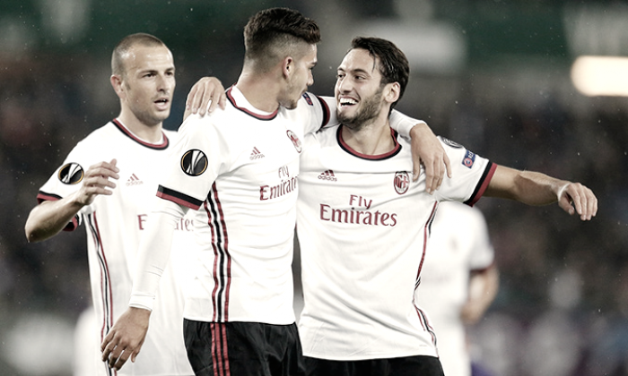 AC Milan derrota 5-1 al Austria Viena AC Milan derrota 5-1 al Austria Viena