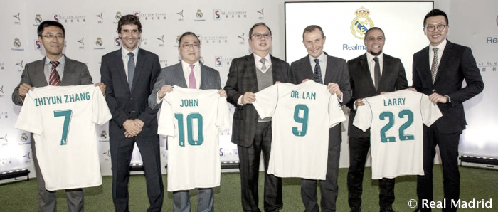 La asociación con Lai Sun Group convertirá al Real Madrid en el referente del fútbol en China