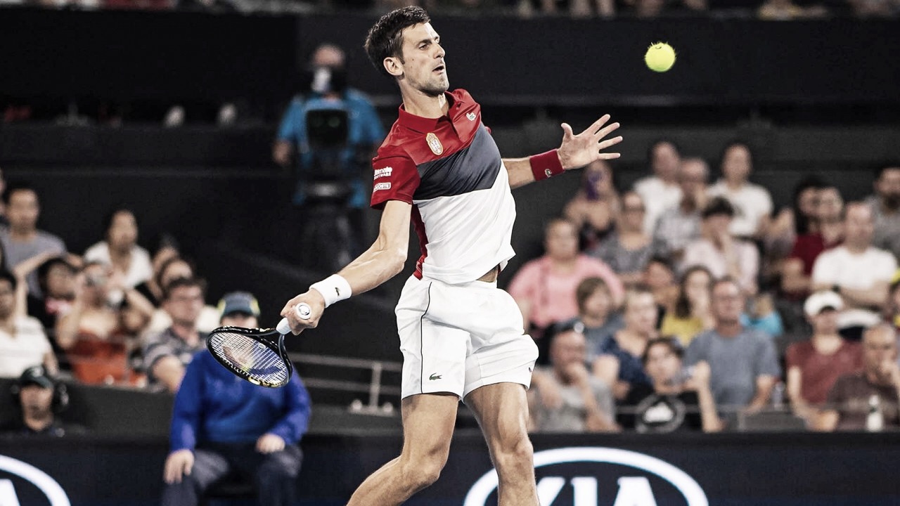 Sérvia sai atrás, mas Djokovic decide e garante classificação às quartas da ATP Cup