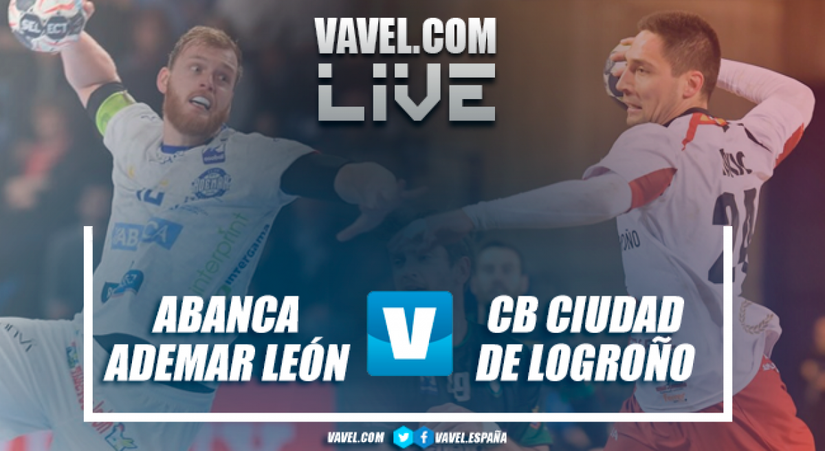 Resumen ABANCA Ademar León vs CB Ciudad de Logroño en Liga Loterías ASOBAL 17/18 (23-23)