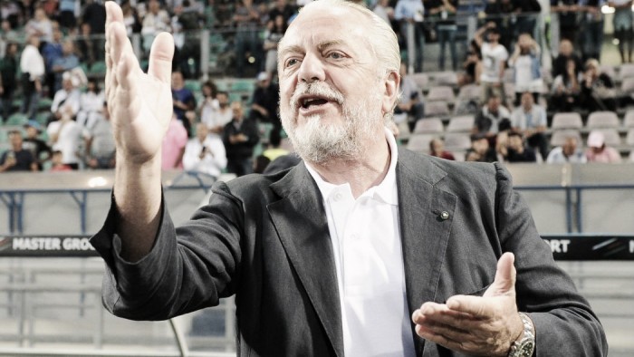 Napoli, De Laurentiis provoca: "Juve come il silenzio degli innocenti..ma altro che innocenti"