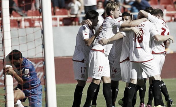 Sevilla - Almería: puntuaciones del Almería, jornada 8