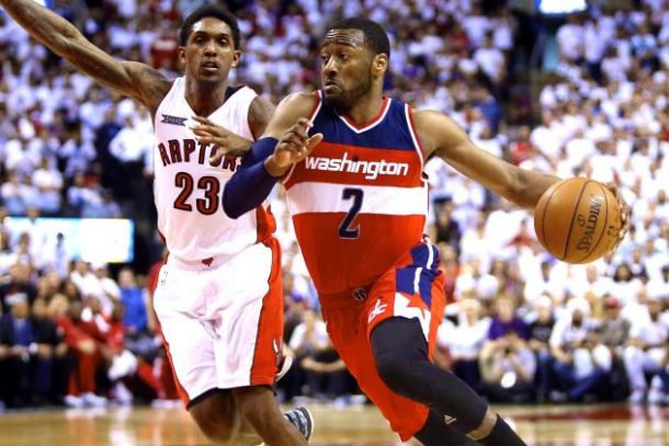 Score Toronto Raptors - Washington Wizards in 2015 NBA Playoffs Game 3 (106-99, WSH) Score Toronto Raptors - Washington Wizards in 2015 NBA Playoffs Game 3 (106-99, WSH)