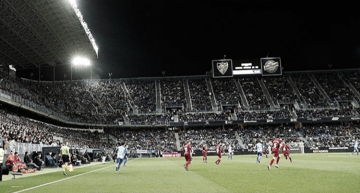 El Málaga CF sufre jugando los domingos